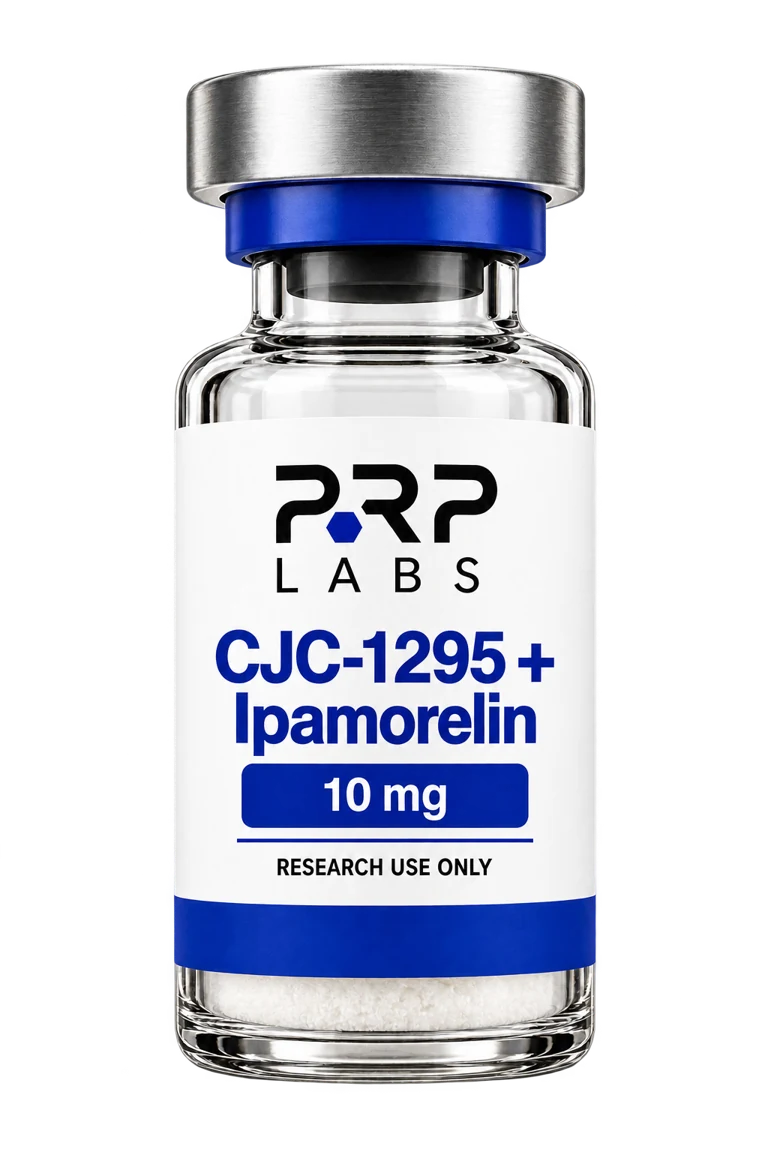 PRP Labs CJC-1295 + Ipamorelin 10 mg research vial