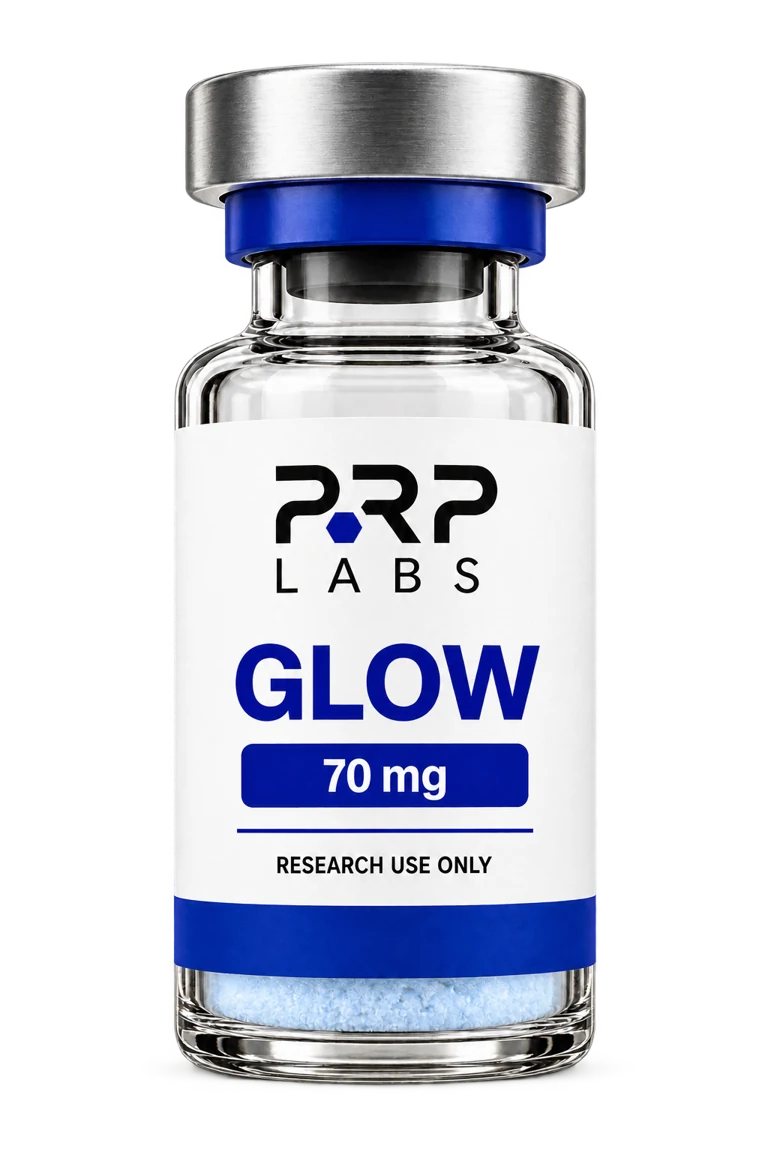 PRP Labs GLOW 70 mg research vial