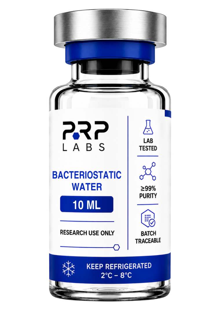 Bacteriostatic Water research vial, lot BW10-2608-2708