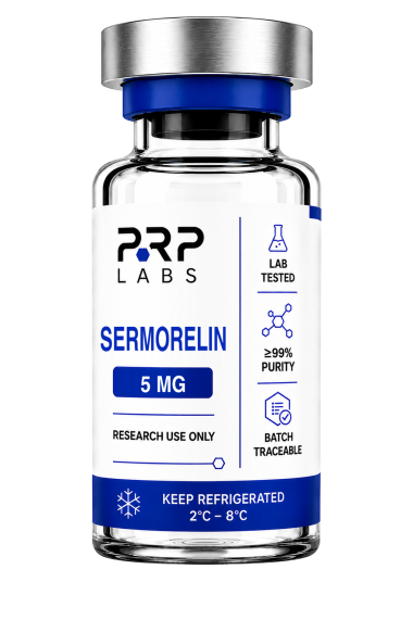 Sermorelin Acetate 5 mg research vial